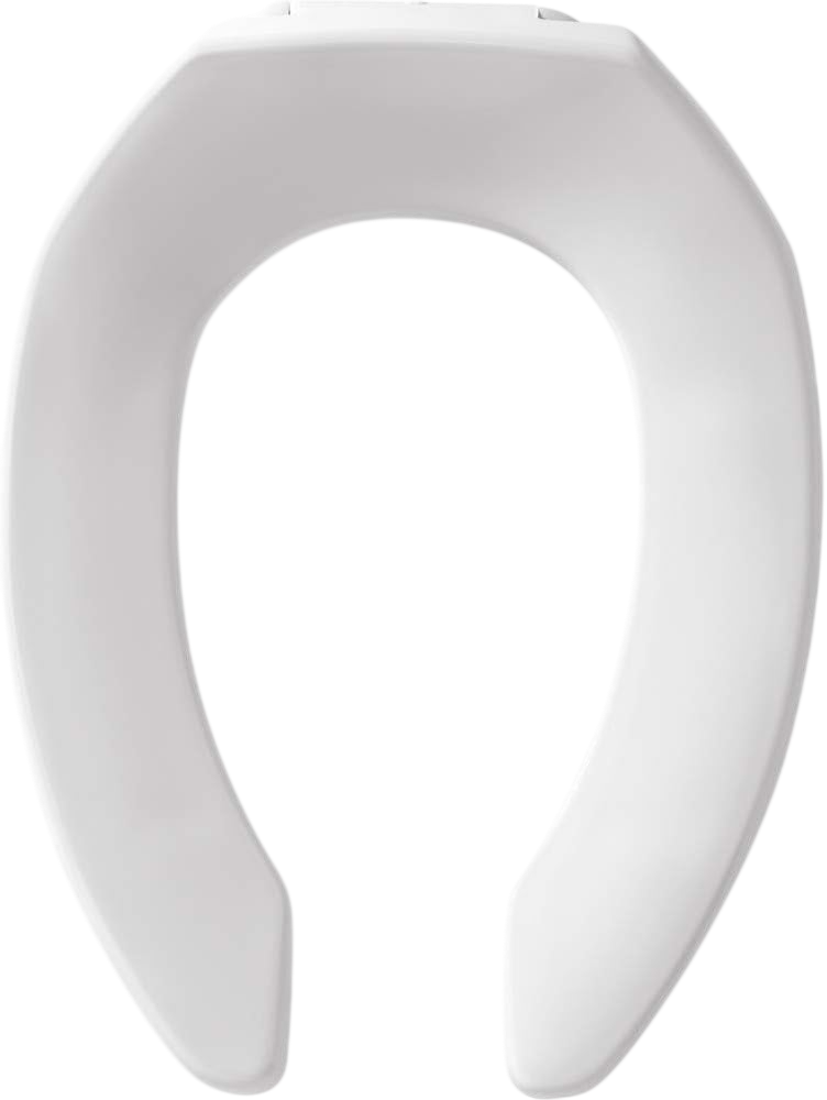 Church 295CT Commercial Open Front Plastic Toilet Seat