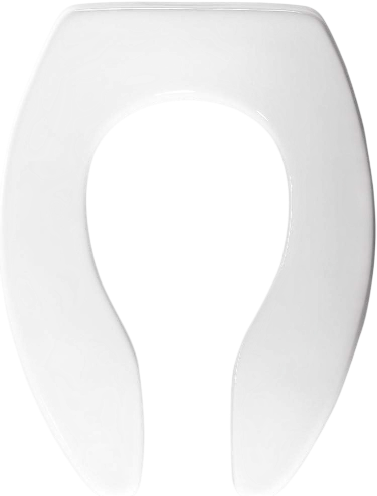 9500CT Commercial Open Front Plastic Toilet Seat